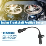 Engine Crankshaft Position Sensor 39310-3C600 For Hyundai Santa Fe 2013-2018. Fixed Price $18.49.