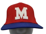 The Game Pro Big "m" A-flex Fit Hat Cap Cross Euc. Fixed Price $8.88.