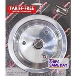 Billet Specialties 79220, One Polished Aluminum Bbc Grv Crank Pulley Lwp. Fixed Price $169.06.