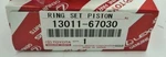 Genuine Toyota 1KZTE Turbo Diesel Piston Rings Standard 13011-67030 Oem. Fixed Price $175.00.