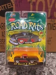 2002 Jada Road Rats '59 Chevy El Camino Black Primer W/pink Flames Rod. Fixed Price $15.99.