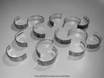 Mercedes W210 Standard 58.00 Mm Main Bearing Set Glyco Oem +1 Year Warranty. Fixed Price $98.75.