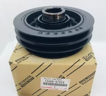 Genuine Toyota Land Cruiser 4RUNNER Hilux Crankshaft Pulley 13408-67020 1KZ-TE. Fixed Price $234.40.