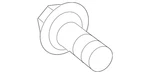Genuine Mercedes-benz Vibration Damper Bolt 019-990-65-01. Fixed Price $5.94.