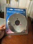 Proform Harmonic Balancer Cover 8" Chrome Bowtie 1955-2004 Chevy V8 141729. Fixed Price $35.00.