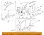 Gm Oem 12-17 Verano Pillars, Rocker Floor Hinge Pillar-drain Valve 22807694. Fixed Price $28.02.