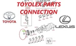 New Genuine Lexus LS430 & Toyota Tundra Crankshaft Bolt W/ Washer 90109-18003. Fixed Price $22.90.