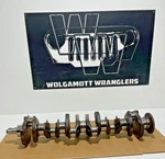 97-06 Jeep Tj Wrangler Cherokee Xj 4.0 Cylinder Engine Crankshaft 53010411 Cc. Fixed Price $163.80.