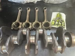 1988 Honda Civic Crx Hf D15B6 Factory Crankshaft & Connecting Rods. Fixed Price $150.00.