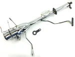 35" Tilt Gm Steering Column Automatic W/ Key & Wheel Adapter Chrome S81025C. Fixed Price $335.00.