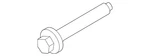 Genuine Ford Engine Harmonic Balancer Bolt W712688-S430. Fixed Price $16.45.