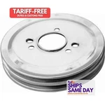 Racing Power R9816, One Chrome Steel Bb Chevy Double Groove Crankshaft Pulley Sw. Fixed Price $84.38.
