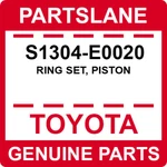 S1304-E0020 Toyota Oem Genuine Ring Set, Piston. Fixed Price $44.60.
