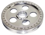 Empi 9114 Vw Polished Pulley With Holes, Black Numbers. Fixed Price $74.95.