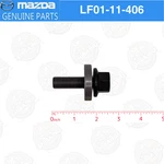 Mazda Genuine LF01-11-406 Crankshaft Pulley Bolt For 3 5 CX-7 Miata. Fixed Price $23.95.