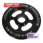 Jones CS-3102-C-B-5, Black Aluminum Pulley Crankshaft V-belt 5IN 1IN Id. Fixed Price $121.81.