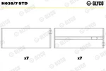 Glyco H035/7 Std Crankshaft Bearing Artega,audi,ford,mercedes-benz,porsche,se. Fixed Price $56.55.