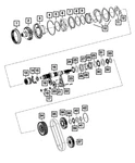 Genuine Mopar Thrust Bearing 68402272AA. Fixed Price $5.88.