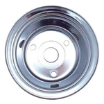 Spectre Performance 4438 Chrome Plated Crankshaft Pulley Small Block Chevy. Fixed Price $149.00.