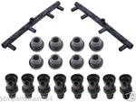 For Mercedes Benz R107 W126 Fuel Injector Seal Nozzle Holder Air Vacuum Hose Kit. Fixed Price $84.95.