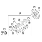 For Ram Promaster 2500 2014-2017 Mopar Crankshaft Target Wheel. Fixed Price $45.46.
