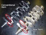 Hks Forged Crankshaft Mitsubishi 4B11 23006-AM003. Fixed Price $1566.24.