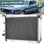 4 Rows Aluminum Radiator Fits 1971-1973 Ford Mustang Mercury Cougar V8 CC381. Fixed Price $199.00.