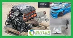 Ran/vid! 16' Charger Hellcat 6.2L Supercharged Hemi Engine 61K Liftout Trans. Fixed Price $15974.19.